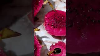 3 Types Of Dragon Fruit  Yellow Red White Pitaya dragonfruit fruit pitaya exotic shorts [upl. by Chrisy]