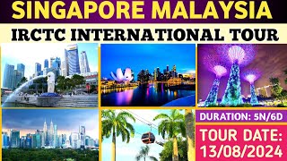 IRCTC SINGAPORE MALAYSIA TOUR PACKAGE 2024। IRCTC INTERNATIONAL TOUR PACKAGES। SENTOSA ISLAND TOUR। [upl. by Nilrev233]