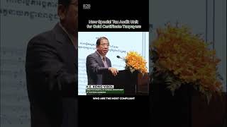 Special Tax Audit Unit for Gold Certificate Taxpayers in Cambodia  HE Kong Vibol  Tax Forum 2024 [upl. by Tnattirb]