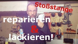 Stoßstange selber lackieren Geht das [upl. by Sheline]