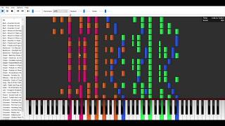 Tetris Theme A Korobeiniki IMPOSSIBLE version [upl. by Ozneral604]