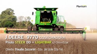 JD 9770  Lightbar  SteerDD  Omnistar [upl. by Ailesor89]