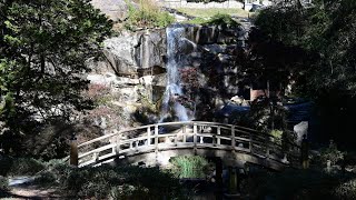 Waterfall at Maymont Park  4K Widescreen [upl. by Arze]