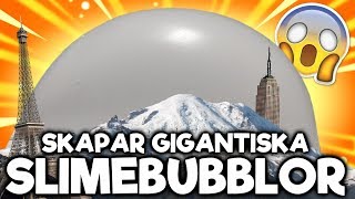 Skapar Gigantiska Slimebubblor [upl. by Lemraj]