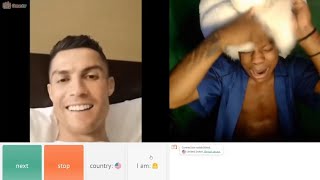 iShowSpeed Finally MEETS Ronaldo On Omegle🤣🤣 [upl. by Prentiss]