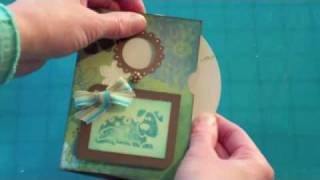 Cricut Wild Card Pinwheel card Tips amp Ideas [upl. by Halueb787]