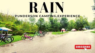 Camping in Rain  Punderson State Park  Mouthwatering Food  Goat Curry  Chili Chicken  Sweets [upl. by Assenyl]