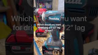 Milwaukee M18 Gen 4 or Makita XGT 40v [upl. by Nylrebmik]