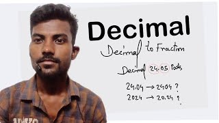 Introduction To Decimal  Face And Place Value  Decimal To Fraction [upl. by Zinn]