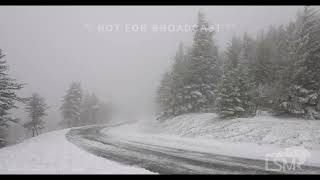 05022023 Snowshoe WV  Heavy Snowfall and Wind With Rare May Snowstorm [upl. by Aeiram]