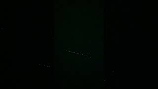 Vídeo más claro del paso de los 23 satélites de Starlink SpaceX Gracias a Keyla Denisse Añasco [upl. by Merton64]