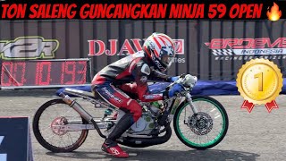 TON SALENG BABAT HABIS EBON PAKAI NINJA 59 OPEN RTP BOBOT 105KG DI IDC SERI 2 [upl. by Salome49]