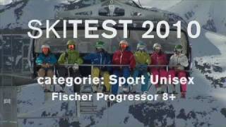 Fischer Progressor 8  VerseSneeuw Sport Ski Review Skitest 20102011  Ischgl [upl. by Oleg502]