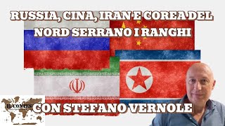 Russia Cina Iran e Corea del Nord serrano i ranghi – Con Stefano Vernole [upl. by Aiekal]