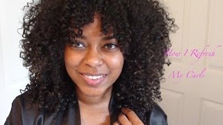 How I Refresh My Curls  CurlyNiqueNique [upl. by Hynes]