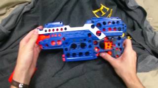 Mod Nerf Waffle Stryfe The lightest flywheel blaster ever [upl. by Yremogtnom901]