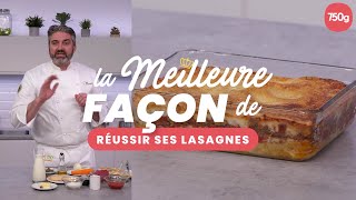 La meilleure façon de Réussir ses lasagnes  750g [upl. by Ammej]