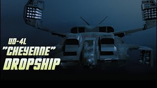 USCM Tech UD4L quotCheyennequot Utility Dropship [upl. by Ahsitra426]