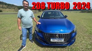 PEUGEOT 208 TURBO 200 2024 CHEGA EM TRÊS VERSÕES VEJA PREÇOS [upl. by Cammie745]