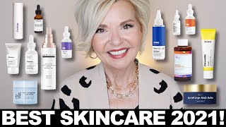 ABSOLUTE BEST SKINCARE of 2021  Over 50 [upl. by Luing]