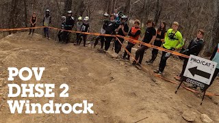 DOWNHILL SOUTHEAST Windrock  Jordan Bouldin Qualifying POV [upl. by Lea99]