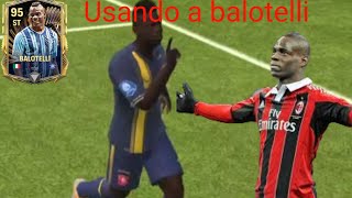 Usando a Mario Balotelli  Fc 24 Mobile [upl. by Aihsi48]