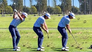 Cameron Smith Golf Swing  IRON SWING SEQUENCE  Full Speed  SLOW MOTION [upl. by Aay]