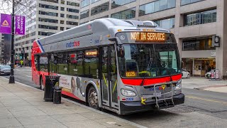 WMATA Metrobus 2016 New Flyer Xcelsior XN40 2926 On Route D6 [upl. by Nylednarb]