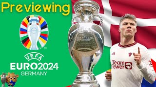 Euro 2024 Preview  Hojlund to fire Denmark to Glory [upl. by Gypsie]