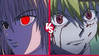 HxH 1999 vs 2011  Kurapika mata a Uvogin [upl. by Nyladnewg277]