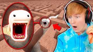 SPONGEBOB ALASKAN BULLWORM IN A MAZE 🪱 Garrys Mod Chase [upl. by Yearwood]