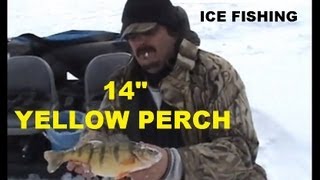 ICE FISHING IRONDEQUOIT BAY PERCH [upl. by Enidaj]