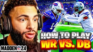 HOW TO PLAY WR VS DB IN MADDEN 24 THIS IS THE BEST GAMEMODE ON MADDEN [upl. by Artima474]