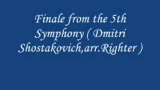 Finale from the 5th Symphony  Dmitri ShostakovicharrRighter [upl. by Alat]