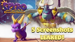 Spyro 3 Reignited LEAK 5 NEW SCREENSHOTS [upl. by Fosdick]