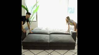 Coddle Convertible Sleeper Sofas  They Do Everything [upl. by Suehtomit]