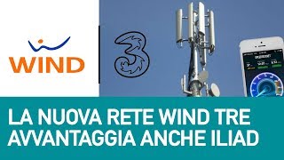 La nuova rete Wind Tre avvantaggia anche Iliad [upl. by Marya291]