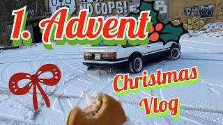 Roadworthyish Jule Vlog 1 Advent Ae86 fotoshoot sne og toyo r888 Ortega og hansenfoto på tur [upl. by Netsyrk742]