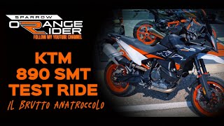 KTM 890 SMT TEST RIDE [upl. by Chelsae559]