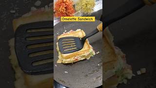 Omelette Sandwich Recipe 🥪🥪 sandwich youtubeshorts viral short recipe breakfast [upl. by Dohsar116]