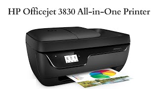 How to fix scan issues in HP OfficeJet 3830 AllinOne Printer [upl. by Hobey]