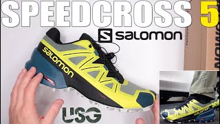 Salomon Speedcross 5 Review Salomon Trail Running Shoes Review [upl. by Messab]