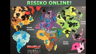 Proviamo RISIKO DIGITAL ONLINE   Walkthrough Gameplay ITA [upl. by Stuppy]