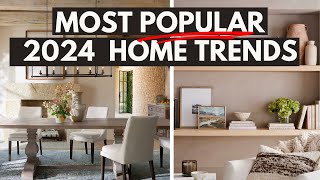 The MOST POPULAR Home Trends for 2024 You will LOVE THESE [upl. by Eustatius151]