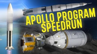 KSP Recreating the ENTIRE Apollo Program and its Rockets [upl. by Annairdna28]