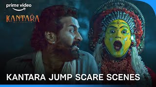 Most Spooky Jump Scares Of Kantara  Rishab Shetty amp Sapthami Gowda  Prime Video India [upl. by Anastase636]