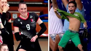 Yulia Gerasimova  Ukrainian Volleyball Player  Volleyball Player Viral Video  Yulia Gerasimova [upl. by Darius]