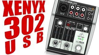 Behringer Xenyx 302 USB Audio Interface Review [upl. by Onileva]