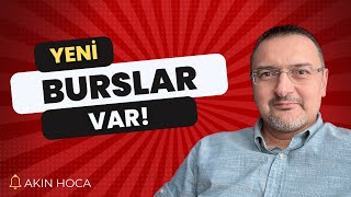 YENİ BAŞLAYAN 3 BURS BAŞVURUSU VAR BURS VEREN KURUMLAR GERİ ÖDEMESİZ BURSA NASIL BAŞVURULUR [upl. by Ahsitak]