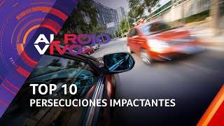 TOP 10 Persecuciones extremas capturadas en cámara [upl. by Xel]